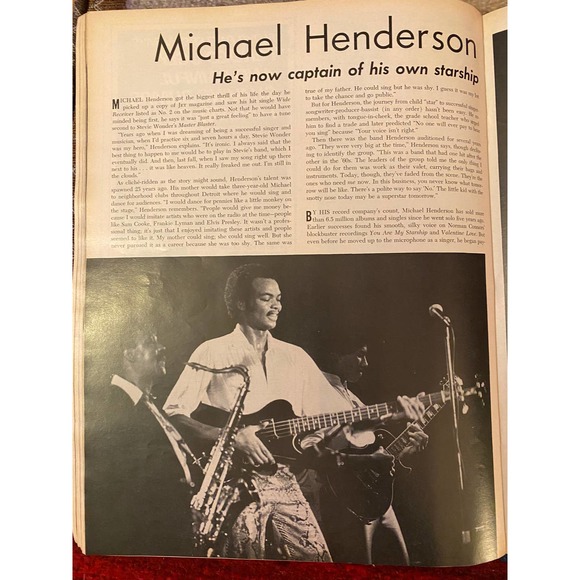 January 1981 Ebony MagazIne  with Featured Cover, “Ebony Interview: Billy Dee - Picture 13 of 16